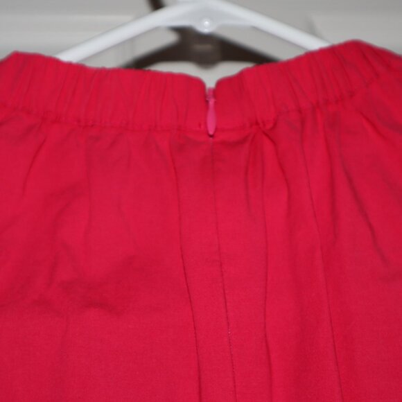 Ann Taylor | Pink Sleeveless Ruffle-Shoulder Top, Size S - Picture 7 of 9